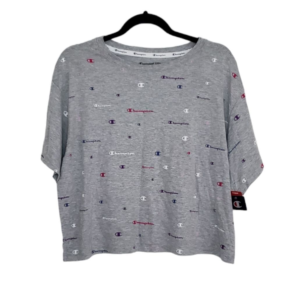 *NWT Champion Logo Crop Tee Sz.XL